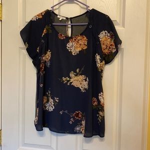 Maurice’s floral blouse